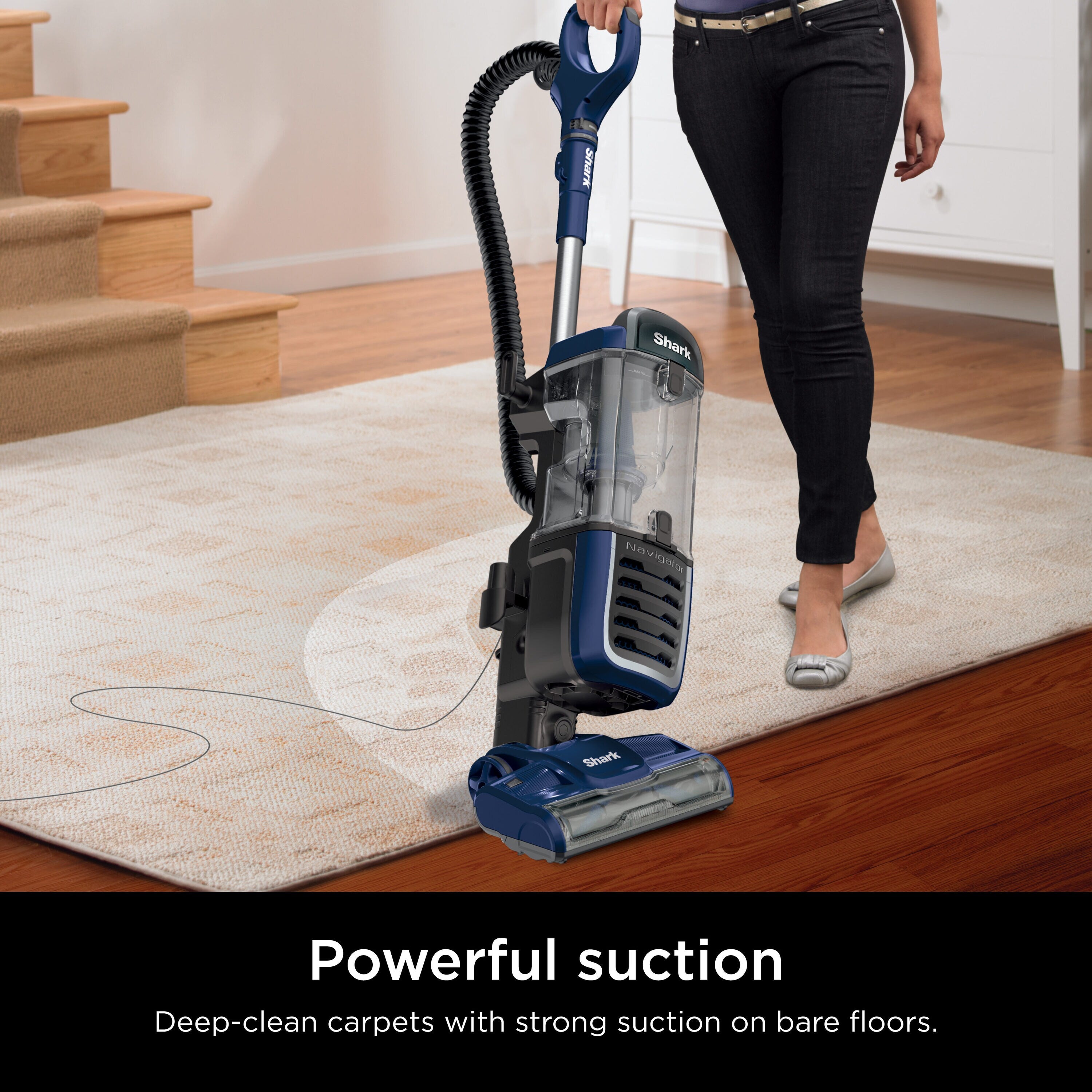 Shark Navigator Swivel Pro Complete Bagless Pet Upright Vacuum Cleaner with HEPA Filter