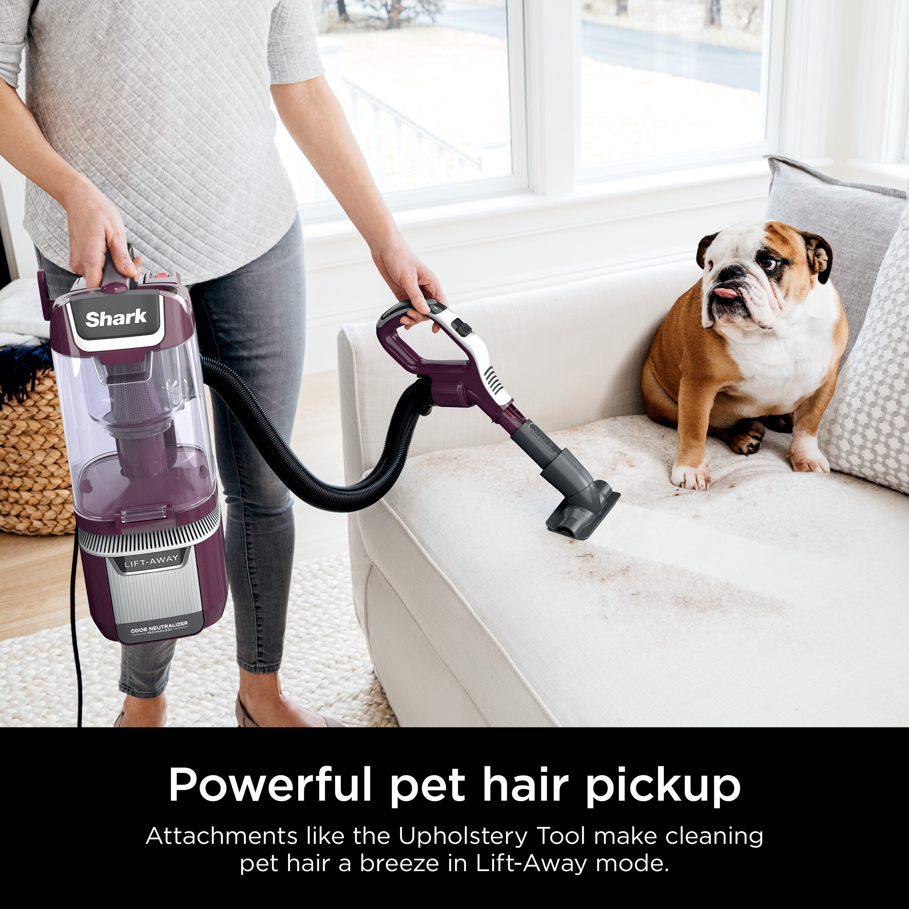 Shark Rotator Lift-Away ADV Bagless Pet Upright Vacuum Cleaner with HEPA Filter