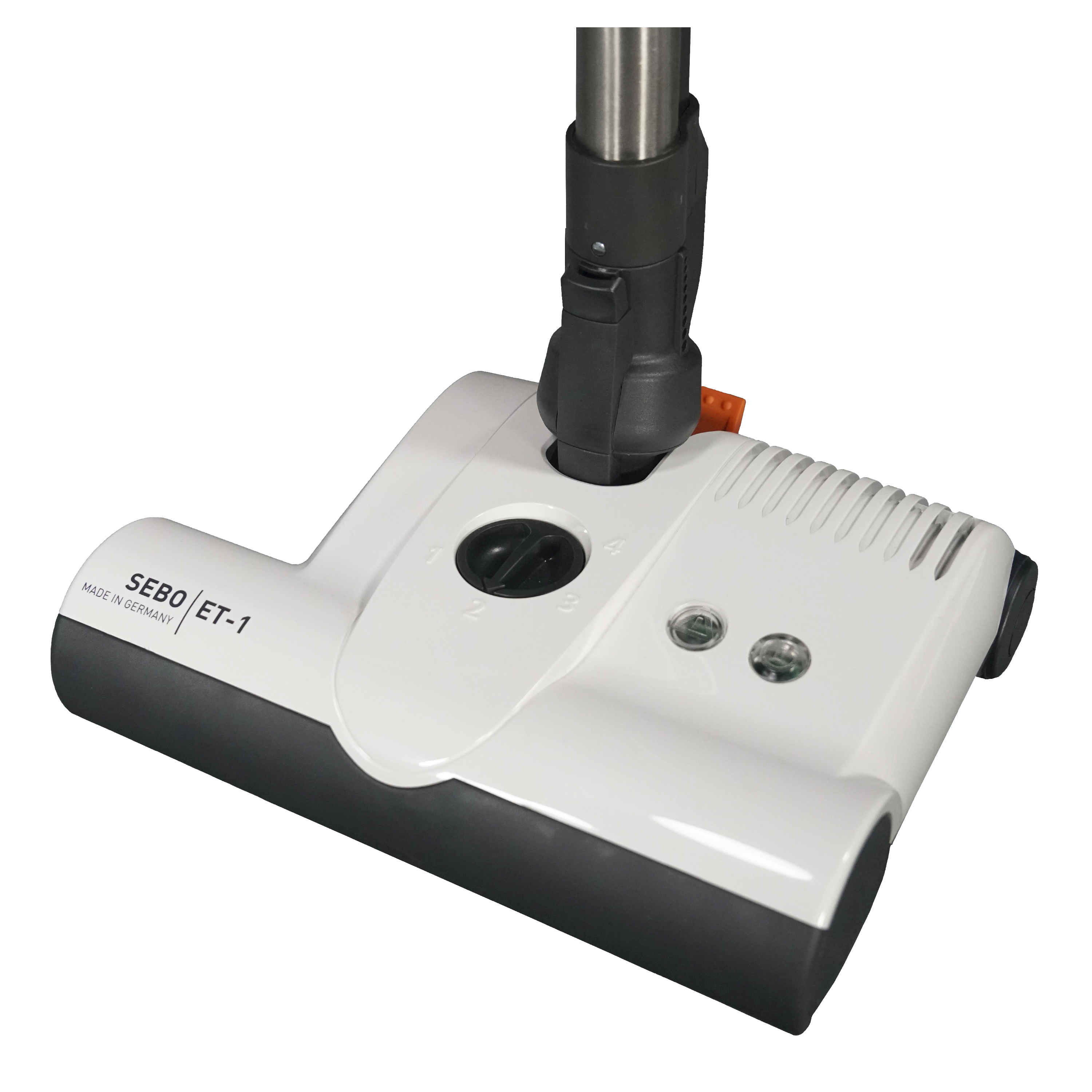 SEBO AirBelt D4 Premium with ET1 Powerbrush, White - Canister Vacuum
