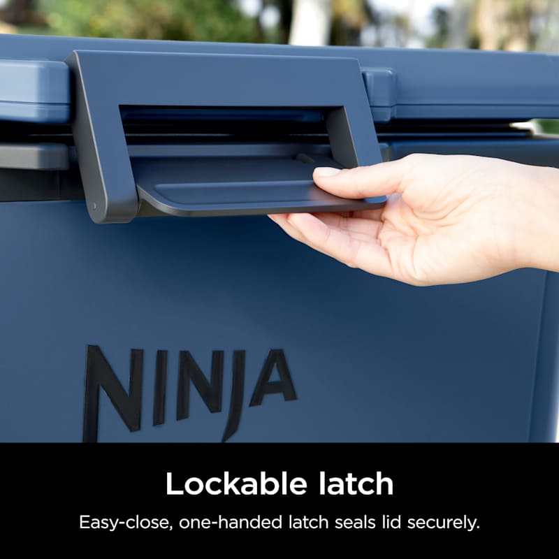 Ninja FrostVault™ 30qt Hard Cooler with Cold Dry Zone, Lakeshore Blue