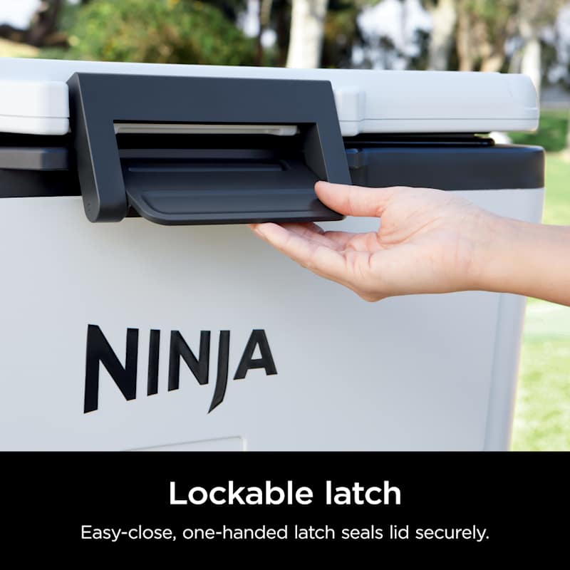 Ninja FrostVault™ 30qt Hard Cooler with Cold Dry Zone, Cloud White