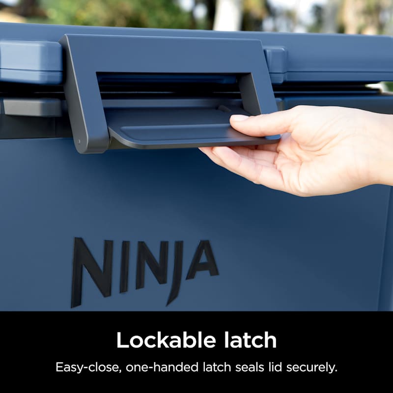 Ninja FrostVault™ 50qt Hard Cooler with Cold Dry Zone, Lakeshore Blue