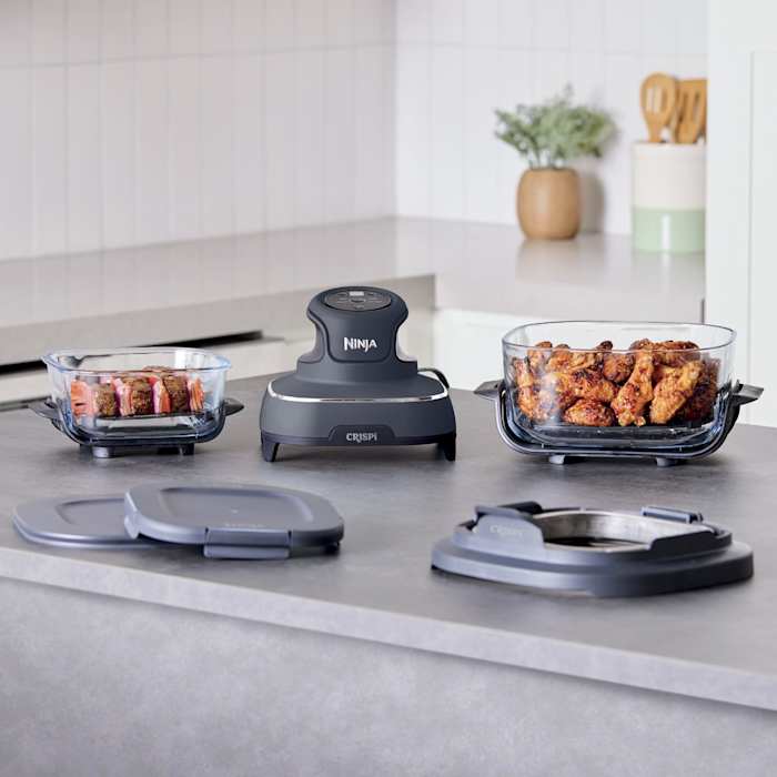 Ninja Crispi® 4-in-1 Portable Glass Air Fryer Cooking System, Sage