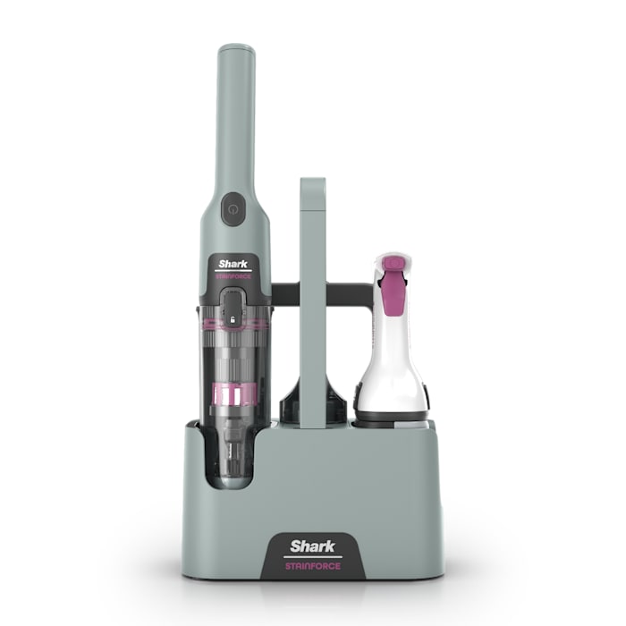 Shark® StainForce™ Cordless Lightweight Spot & Spill Cleaner with Storage Caddy & Crevice Tool
