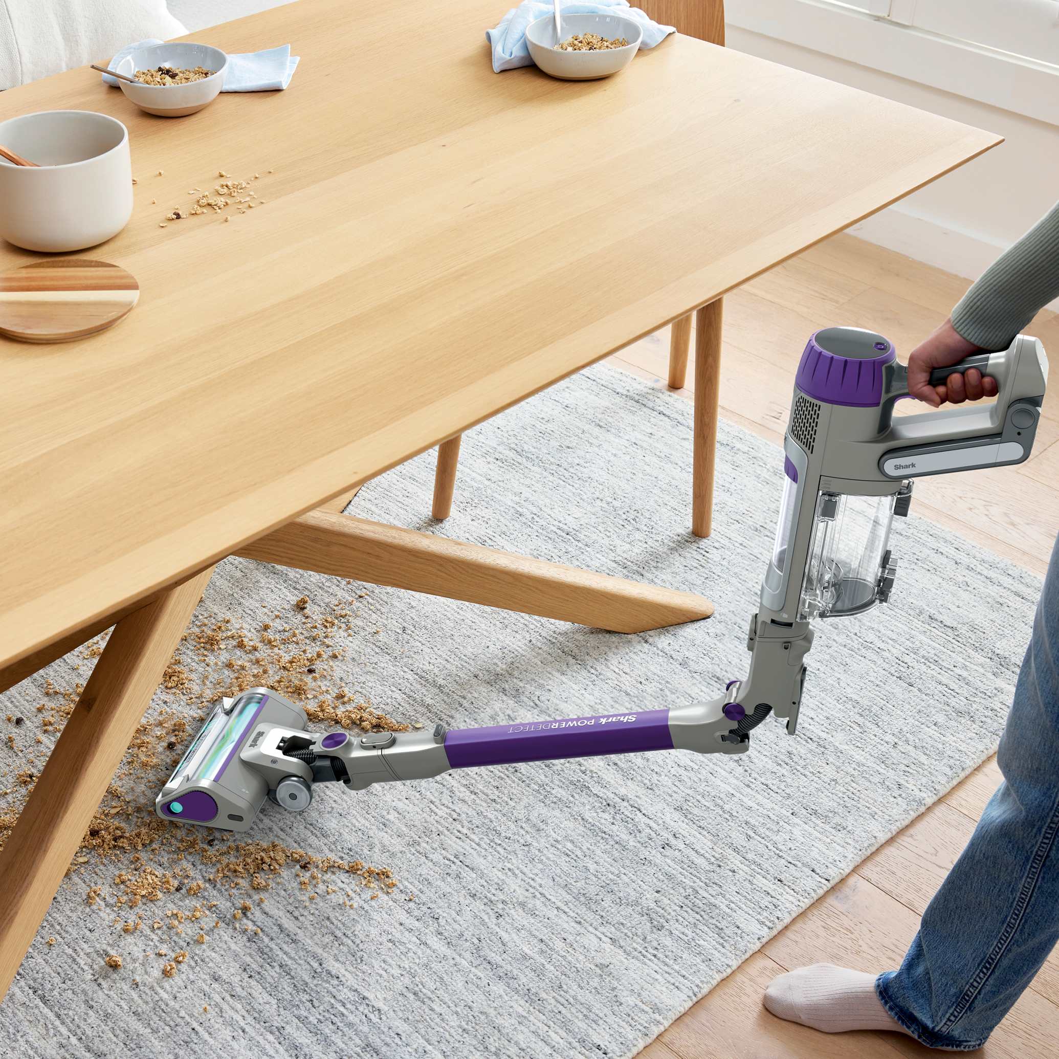 Shark PowerDetect Cordless Stick Vacuum with Intelligent Dirt Detection Technology