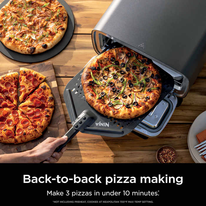 Ninja Artisan™ 5-in-1 Portable Electric Pizza & Outdoor Oven