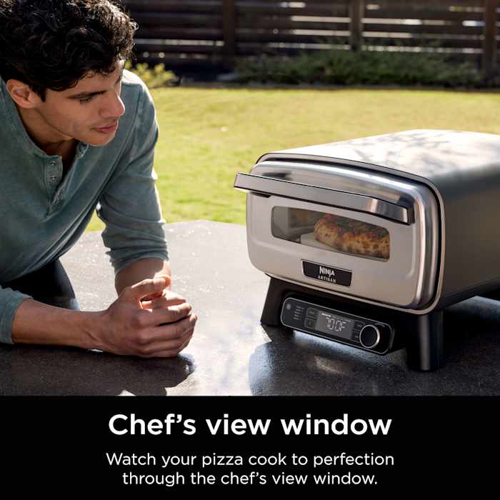 Ninja Artisan™ 5-in-1 Portable Electric Pizza & Outdoor Oven
