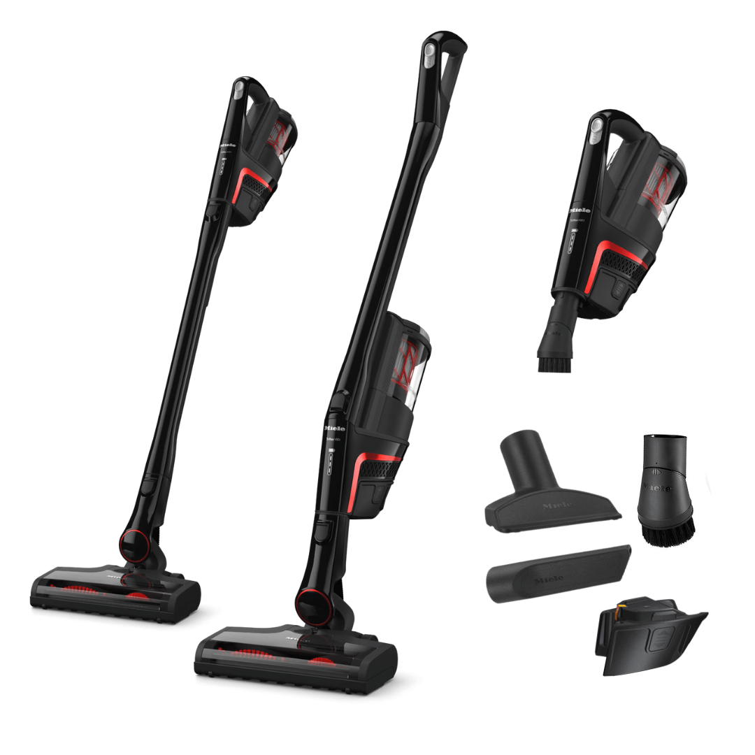 Miele TriFlex HX1 Facelift PLUS, Obsidian Black - Stick, Cordless Vacuum