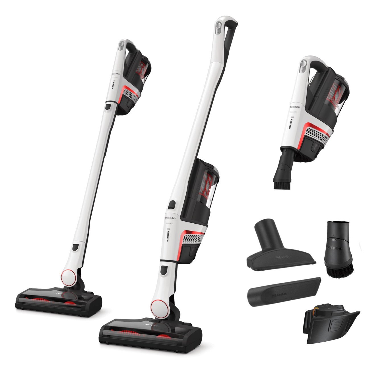 Miele TriFlex HX1 Facelift, Lotus White - Stick, Cordless Vacuum