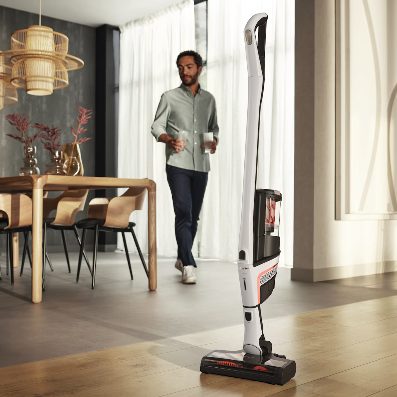 Miele TriFlex HX1 Facelift, Lotus White - Stick, Cordless Vacuum