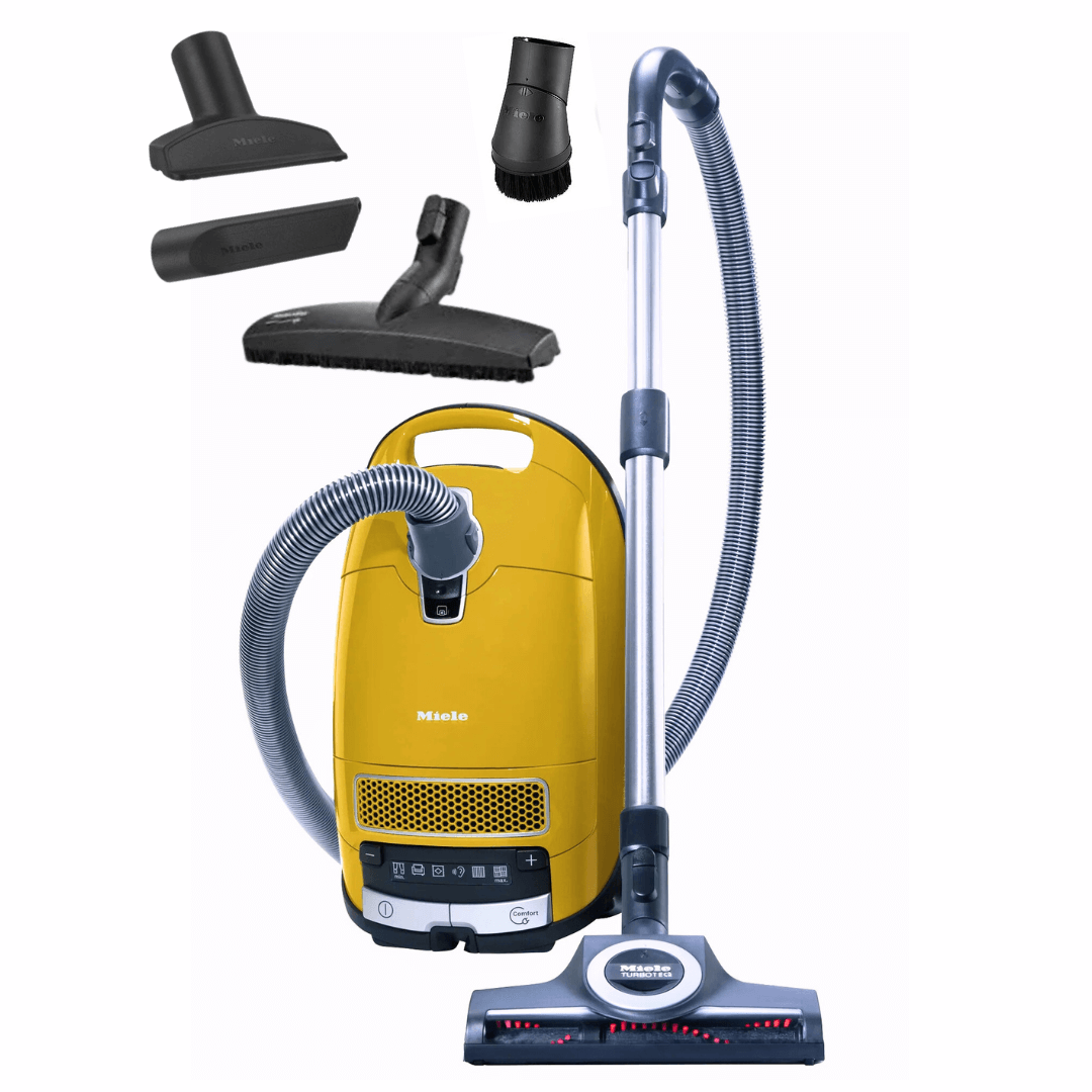 Miele Complete C3 Calima, Curry Yellow - Canister Vacuum