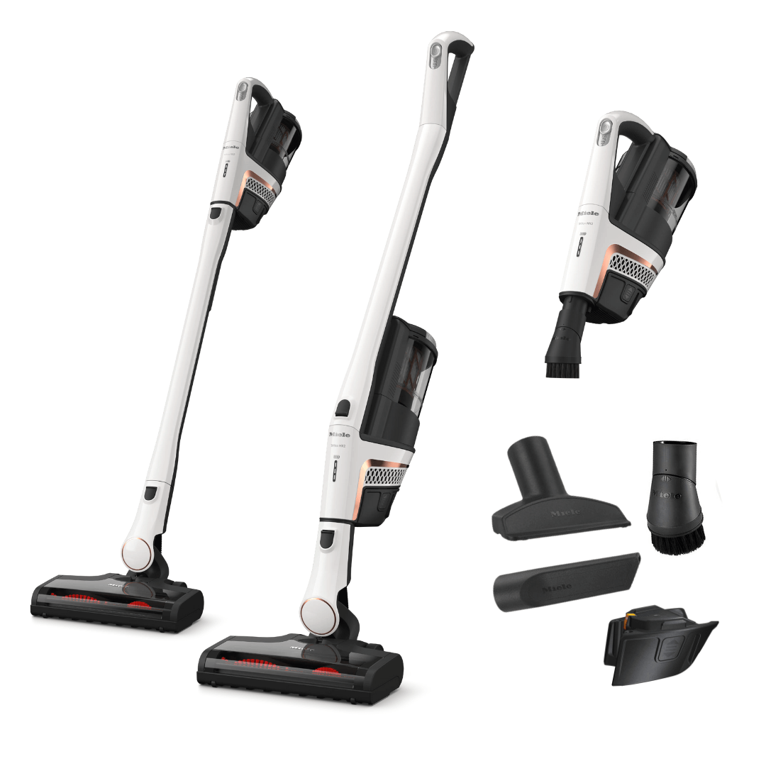 Miele TriFlex HX2, Lotus White - Stick, Cordless Vacuum