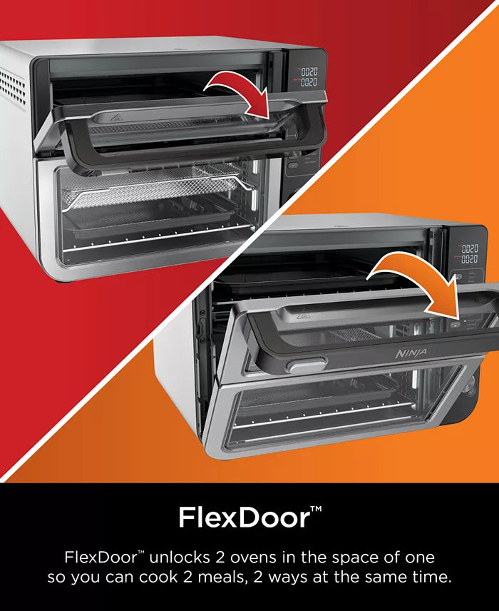 Ninja 12-in-1 Double Oven with FlexDoor