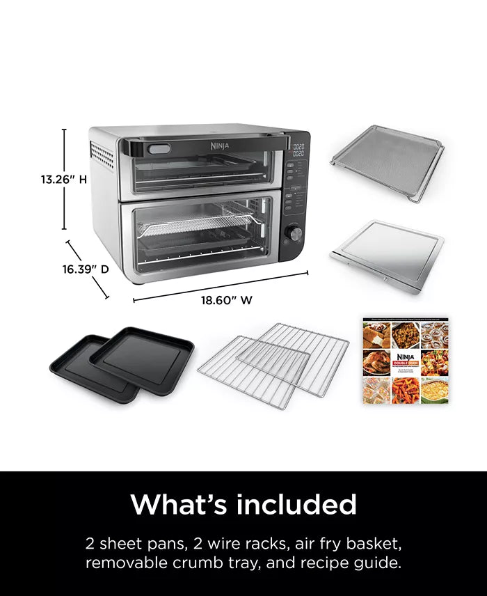 Ninja 12-in-1 Double Oven with FlexDoor
