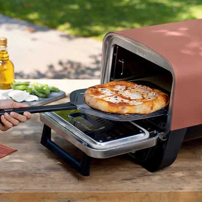 Ninja Woodfire 8-in-1 Outdoor Electric Oven with Pizza Peel