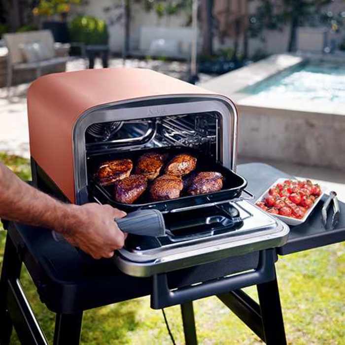 Ninja Woodfire 8-in-1 Outdoor Electric Oven with Pizza Peel