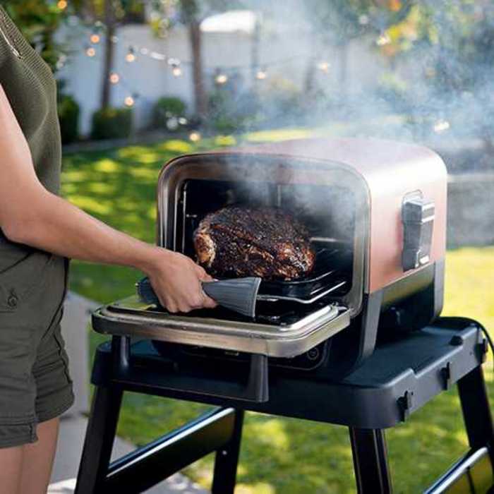 Ninja Woodfire 8-in-1 Outdoor Electric Oven with Pizza Peel