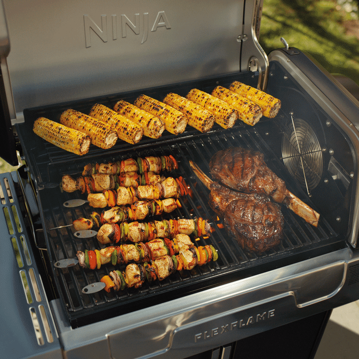 Ninja™ FlexFlame™ Outdoor Cooking System, Stainless Steel