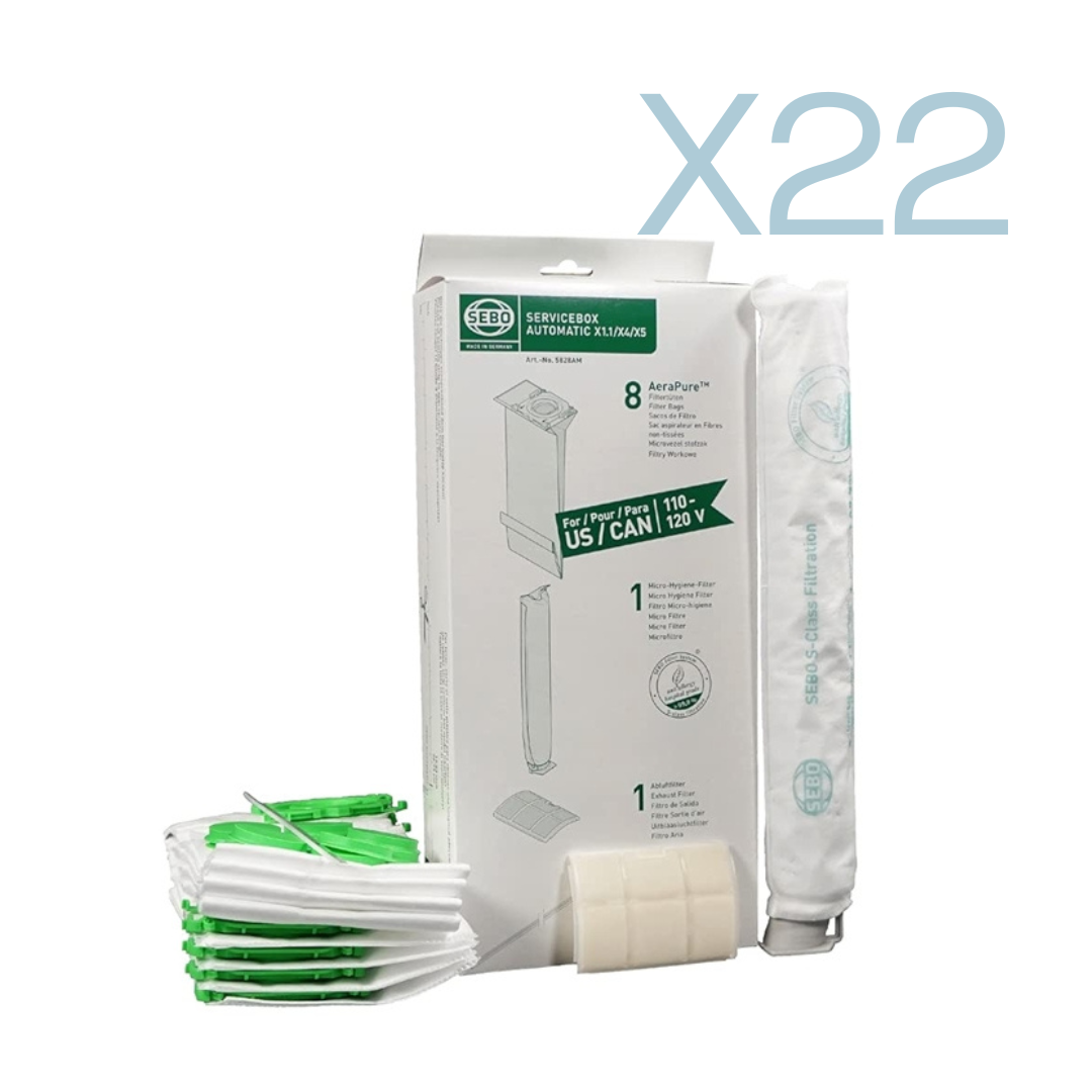 SEBO Service Box X4/X5, X1/X2 (22-Piece Carton)