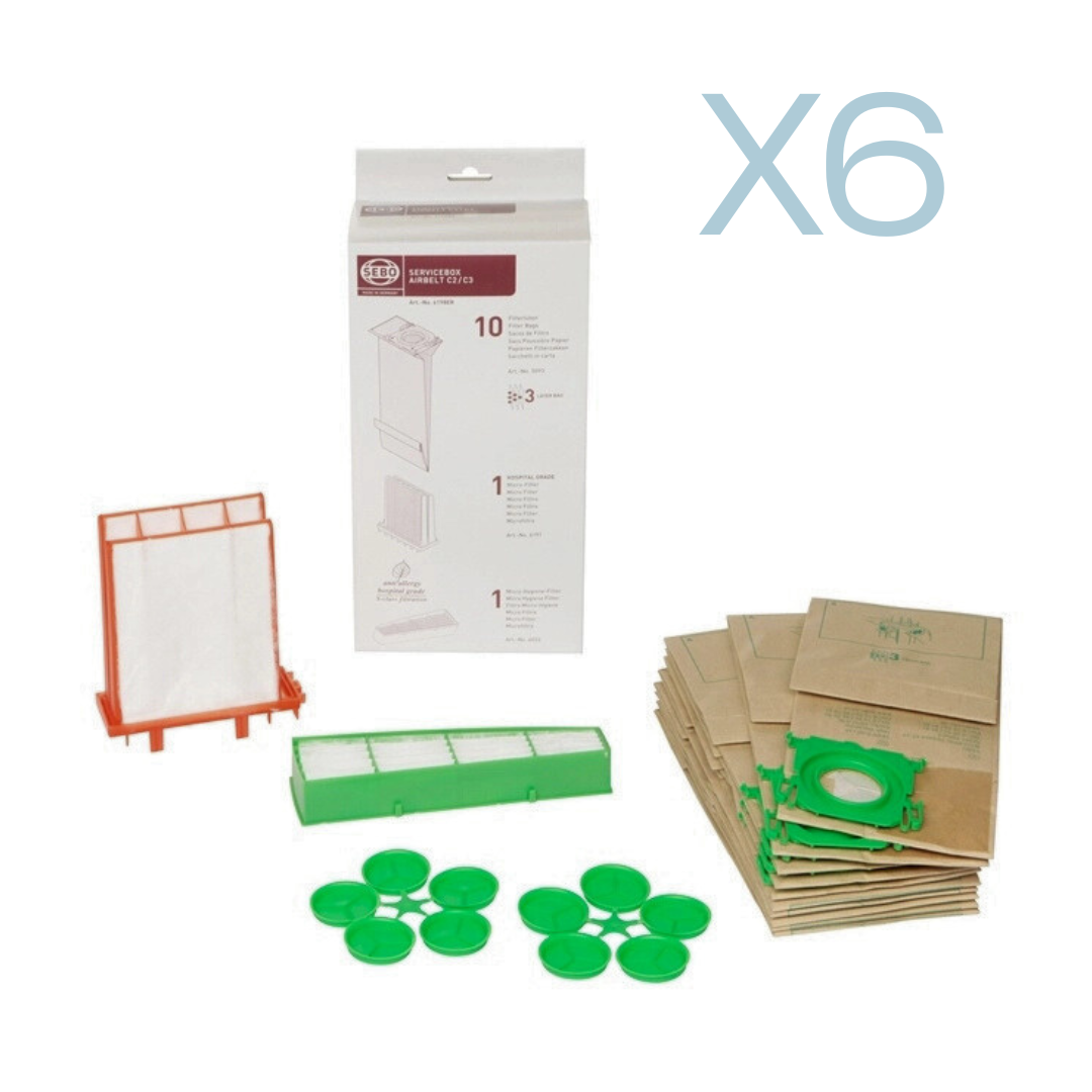 SEBO Service Box C (6-Piece Carton)