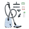 SEBO AirBelt E3 Premium, Pastel Blue - Canister Vacuum
