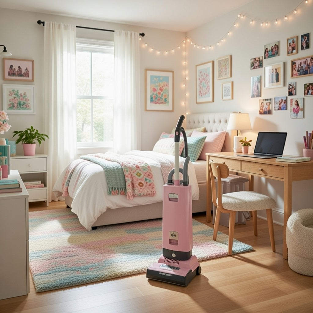 SEBO Automatic X7 Premium, Pastel Pink - Upright Vacuum