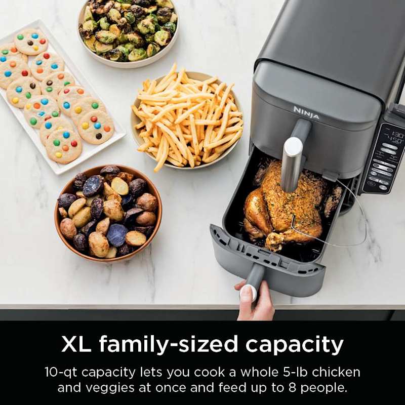 Ninja® DoubleStack™ 2 Basket 10 QT Air Fryer With Smart Thermometer