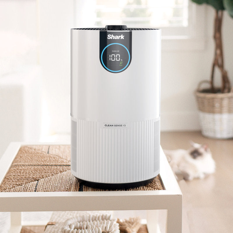 Shark HP132 Clean Sense Air Purifier with Odor Neutralizer Technology HEPA Filter 500 sq. ft. White