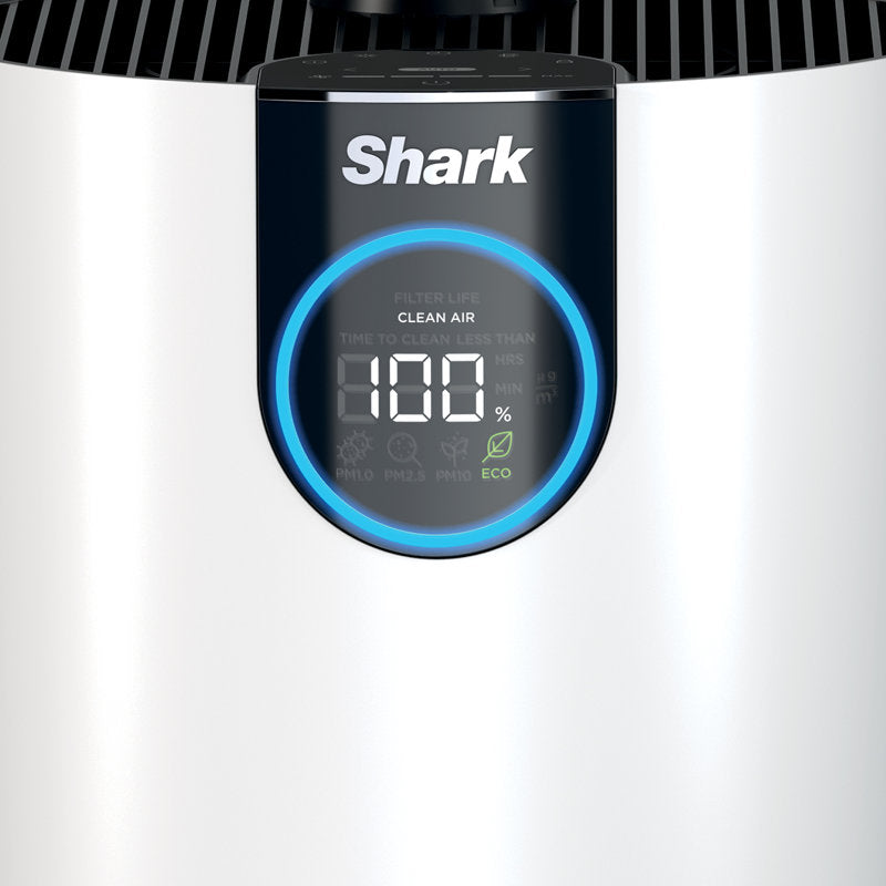 Shark HP132 Clean Sense Air Purifier with Odor Neutralizer Technology HEPA Filter 500 sq. ft. White