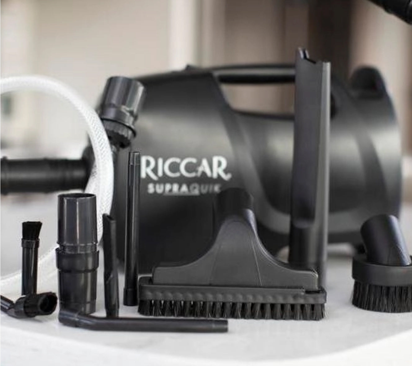 Riccar SupraQuik Portable Canister Vacuum with Shoulder Strap