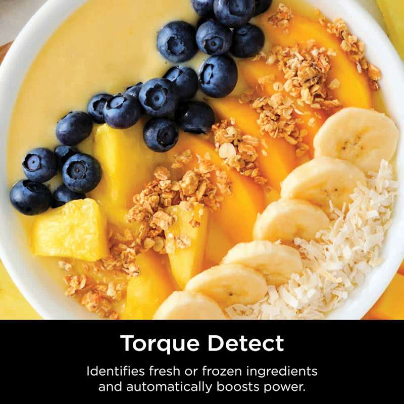 Ninja Detect™ Power Blender Pro with BlendSense™ Technology, 1800-Peak-Watts, Dishwasher Safe, Black