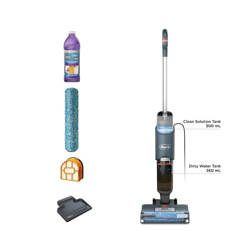 Shark® HydroVac™ MessMaster® Corded 3-in-1 Vacuum, Mop and Self-Cleaning System