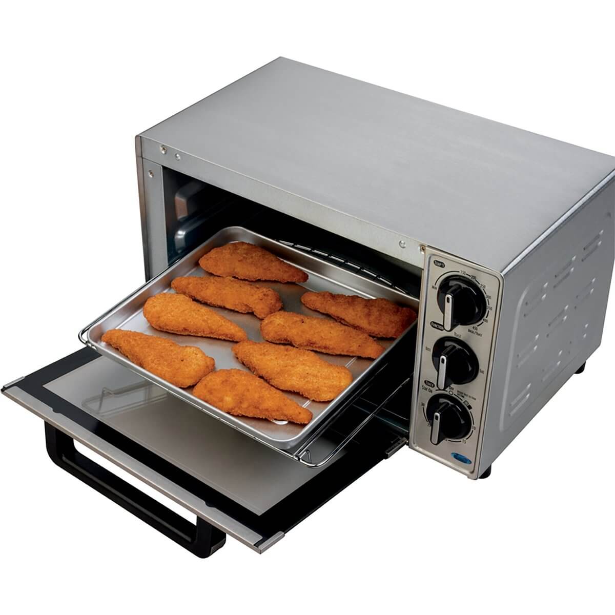 Stainless Steel Cooks Slice Toaster Oven Hamilton Beach Slice