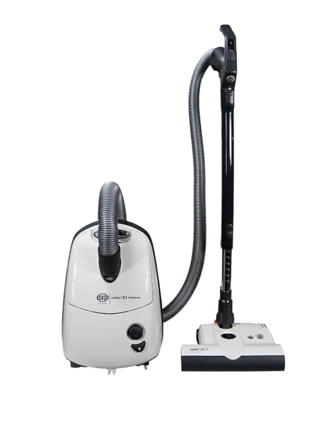 SEBO AirBelt E3 Premium, White - Canister Vacuum