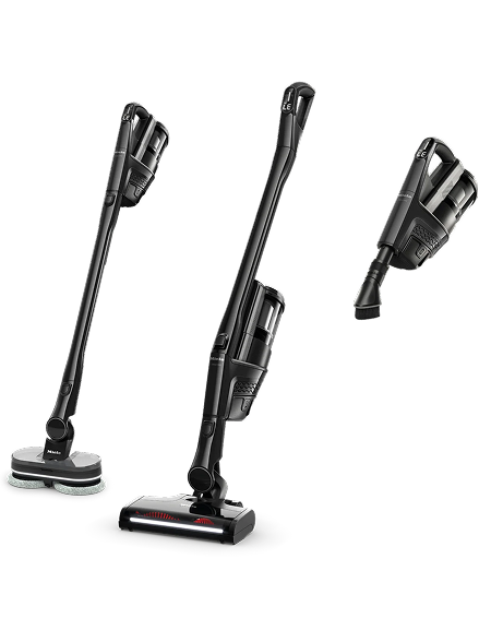 Miele Triflex HX3 Aqua Plus, Obsidian Black- Cordless, Stick, Wet Vacuum
