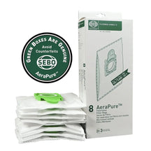 SEBO Airbelt E Ultra AeraPure Bags – 8 Pack