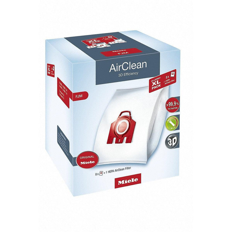 Miele Allergy XL Pack (8 FJM Bags, HA50 HEPA Filter)
